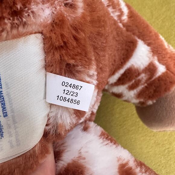 Build-A-Bear Longhorn Steer Bevo Plush Brown White Horned Cow 16” Retired 2023 - Picture 11 of 13